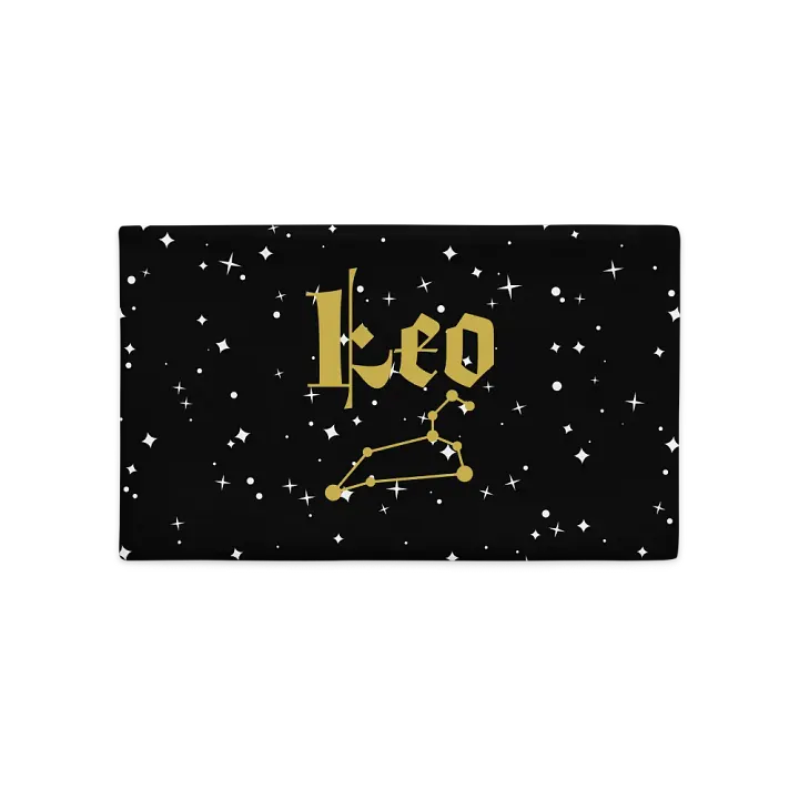 Starry Leo Constellation Pillow Case product image (2)