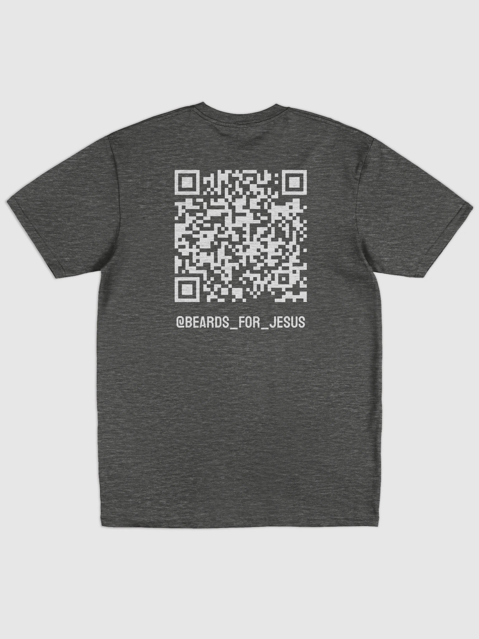 Beards For Jesus QR Code Tee - Men's Heavyweight product image (4)