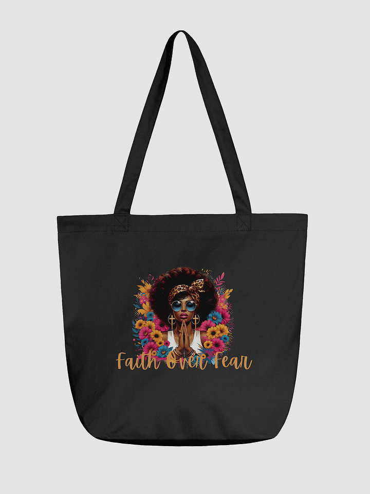 Faith Over Fear Eco-Friendly Tote Bag product image (2)