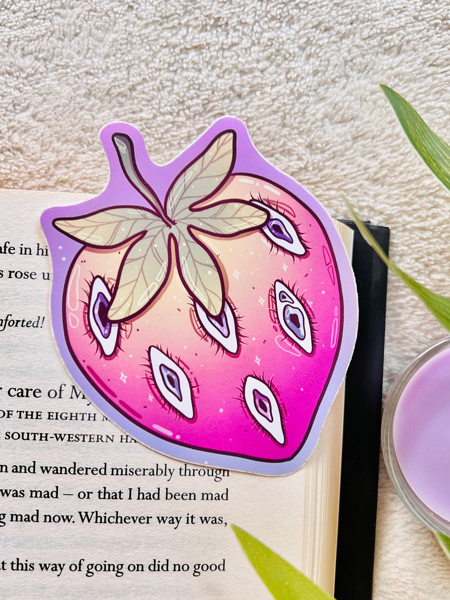 Strawby eyes sticker product image (5)