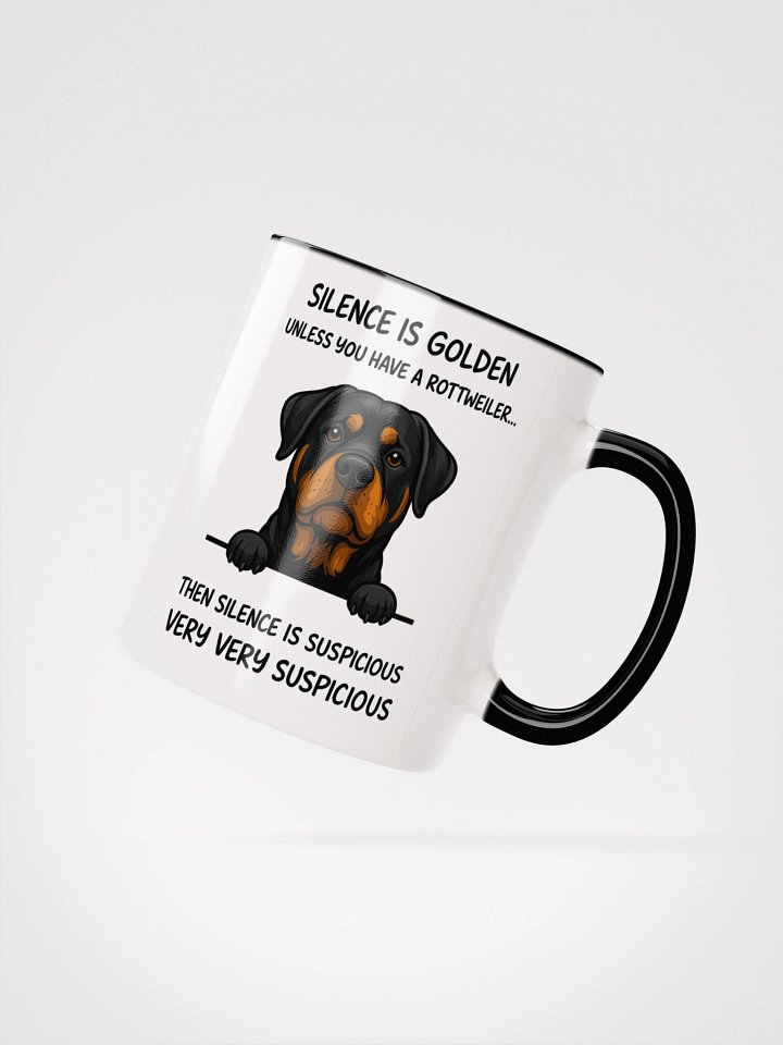 Rottweiler Suspicious Silence Ceramic Mug product image (9)
