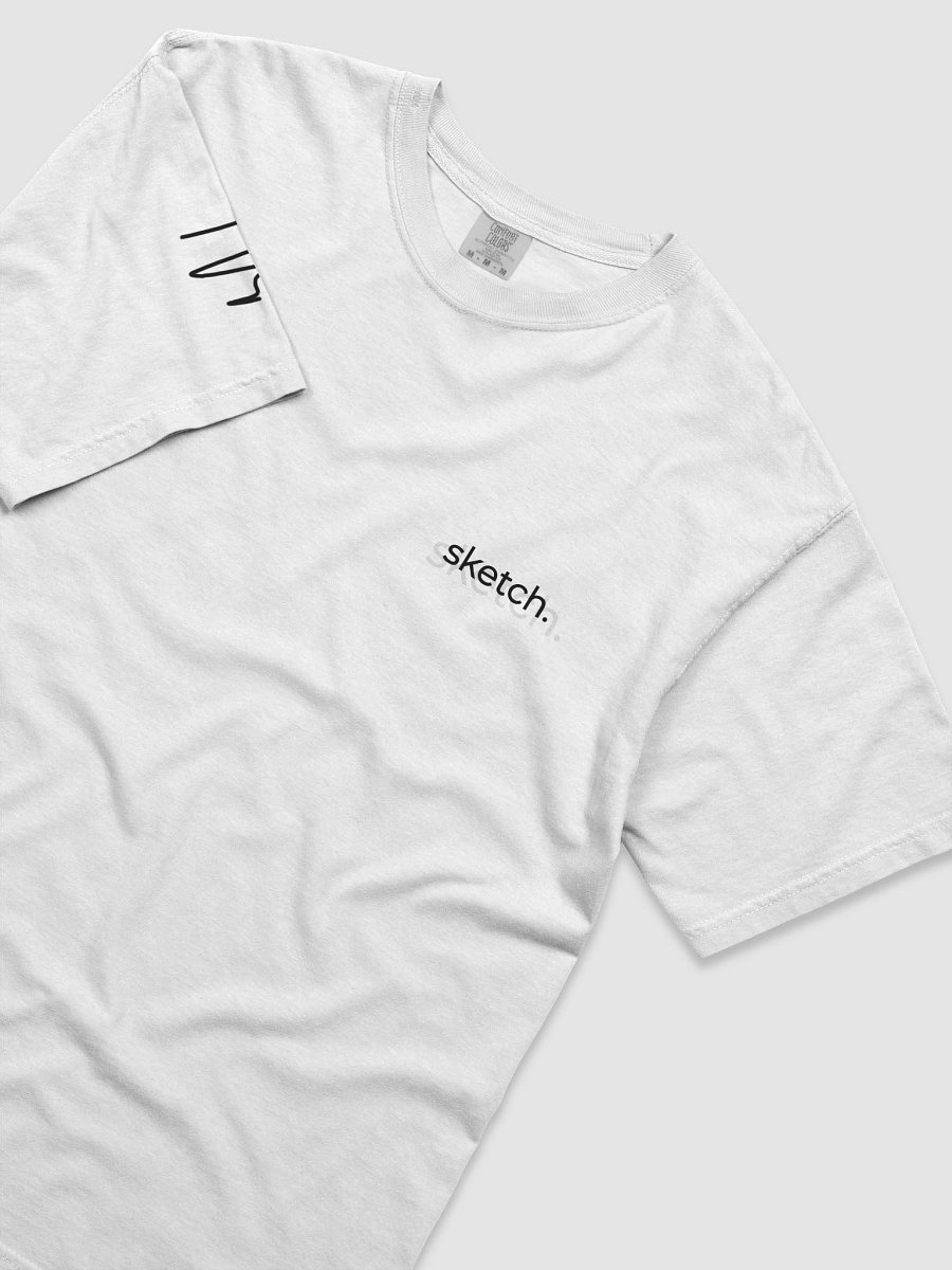sketch. White Title Logo Tee product image (5)