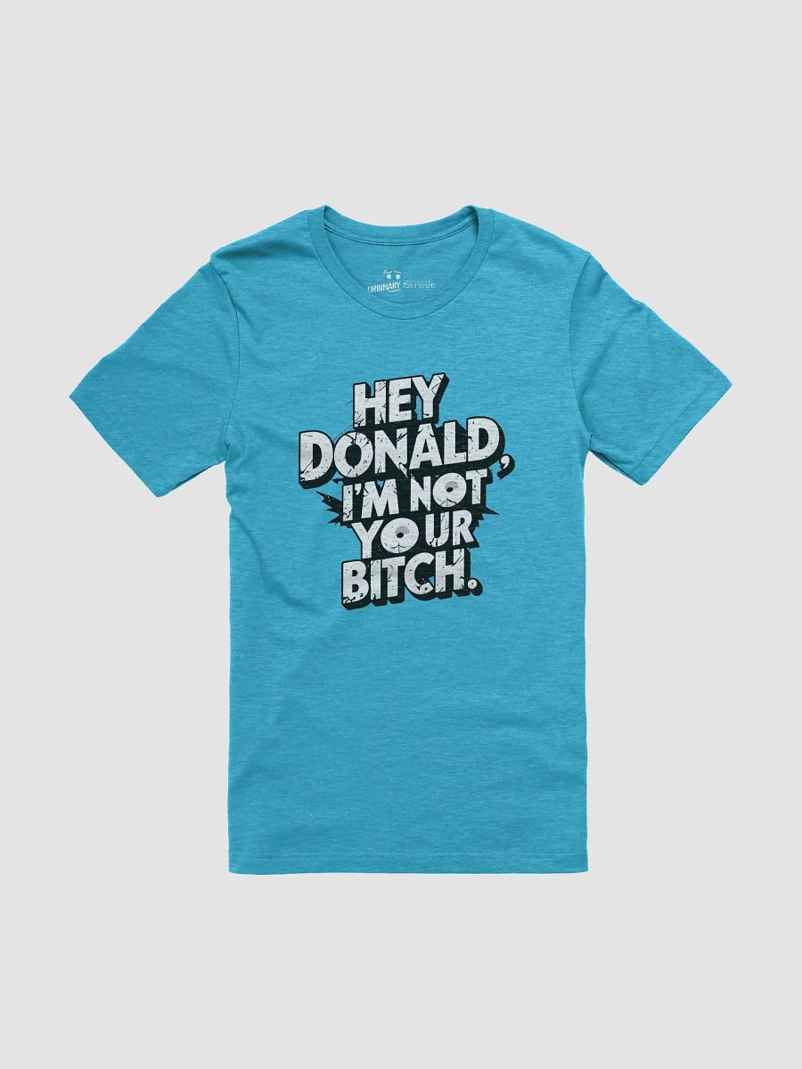 Hey Donald - I'm Not Your Bitch - Political T-Shirt product image (1)