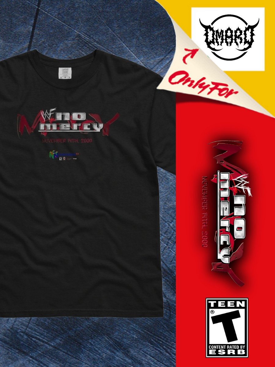 No Mercy 64 Shirt (Front & Back Design) product image (2)