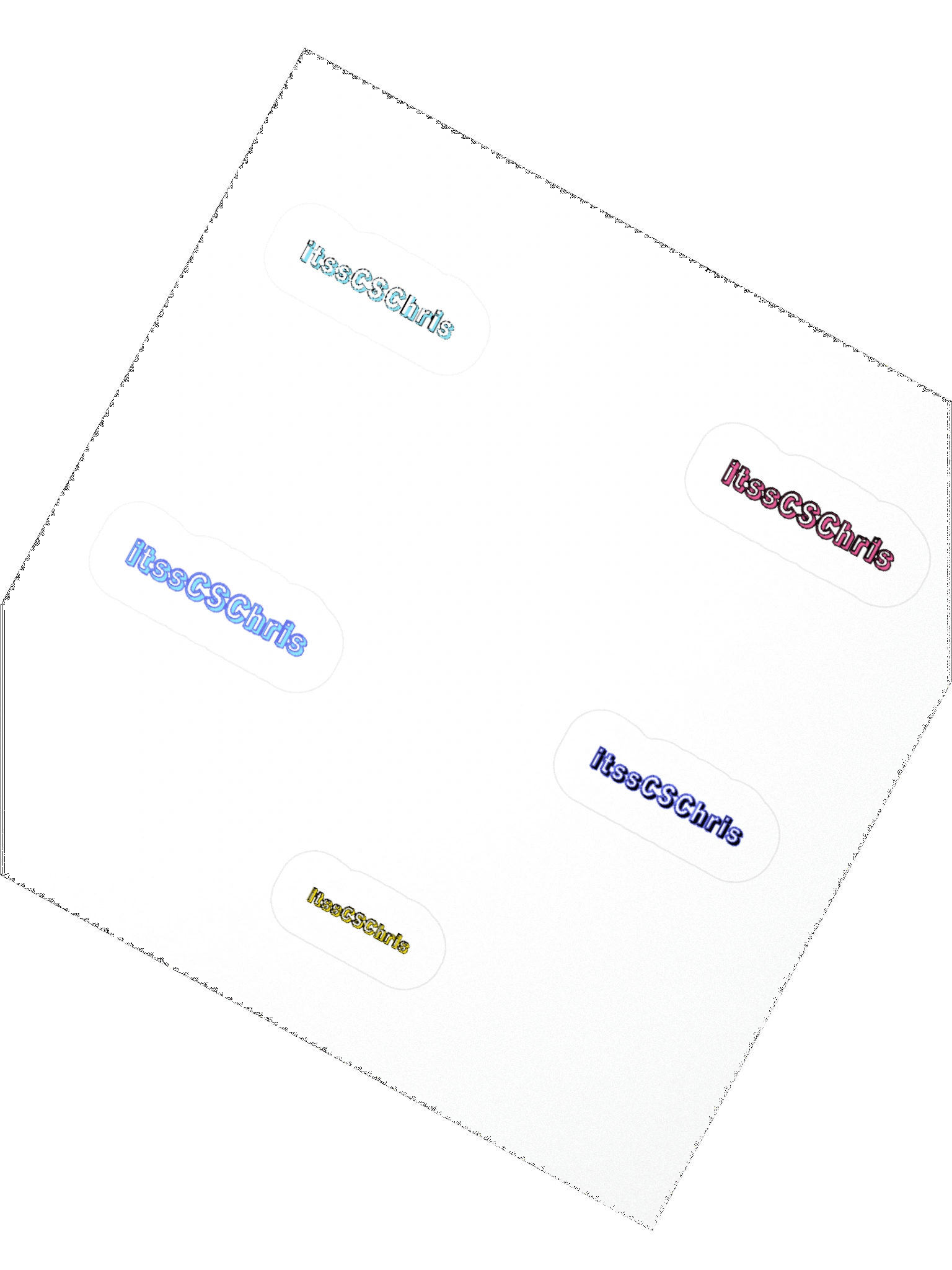 itssCSChris Stickers 5PK product image (2)