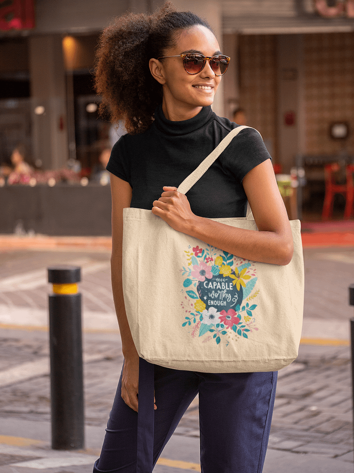 Capable Worthy Enough Tote product image (1)