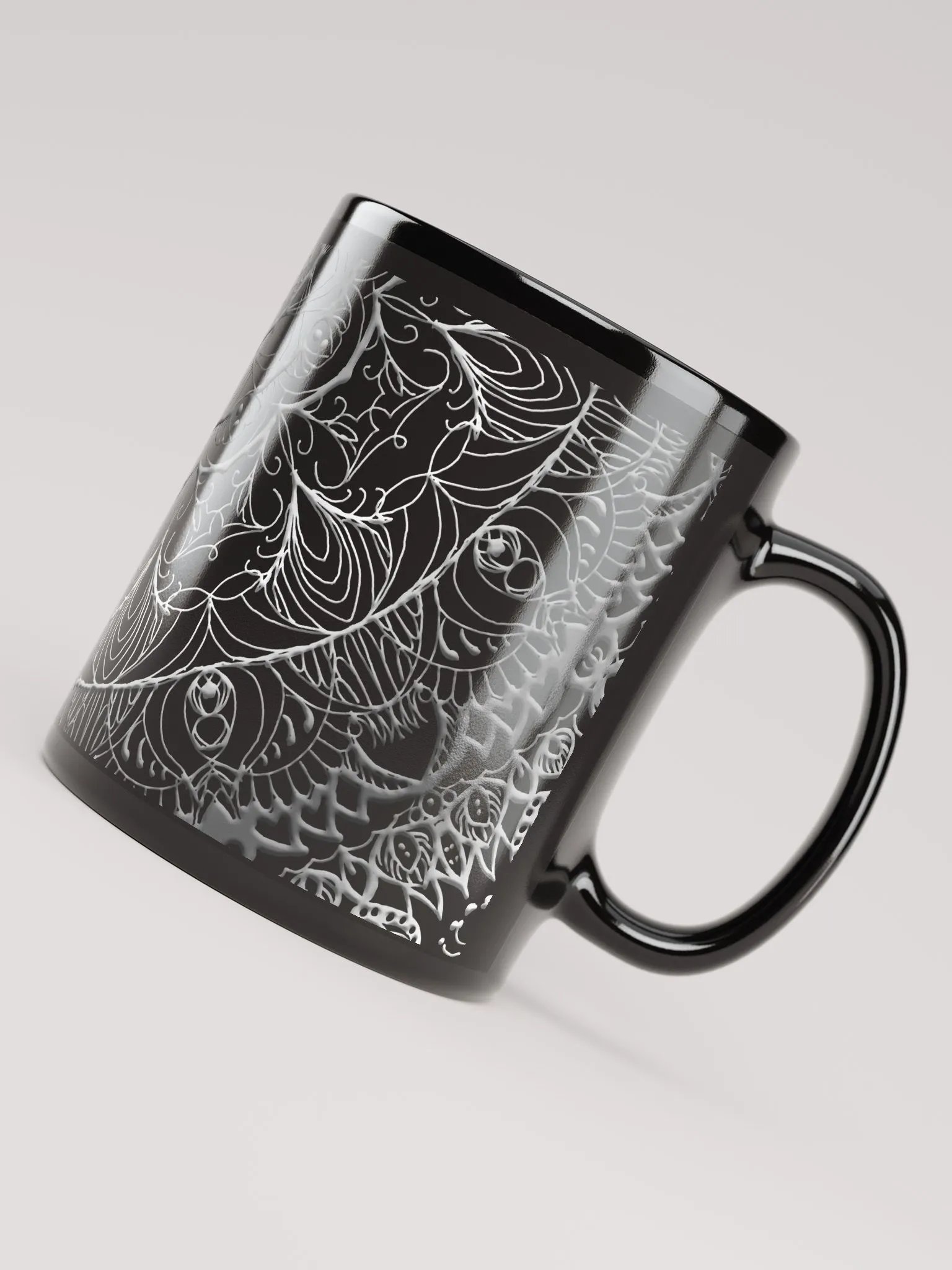 Monochrome Mandala Mug product image (7)