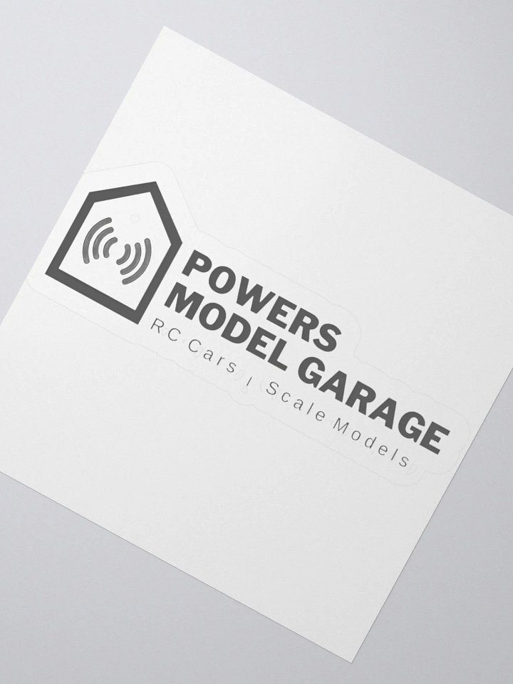 Powers Model Garage Horizontal Cut Stickers product image (2)