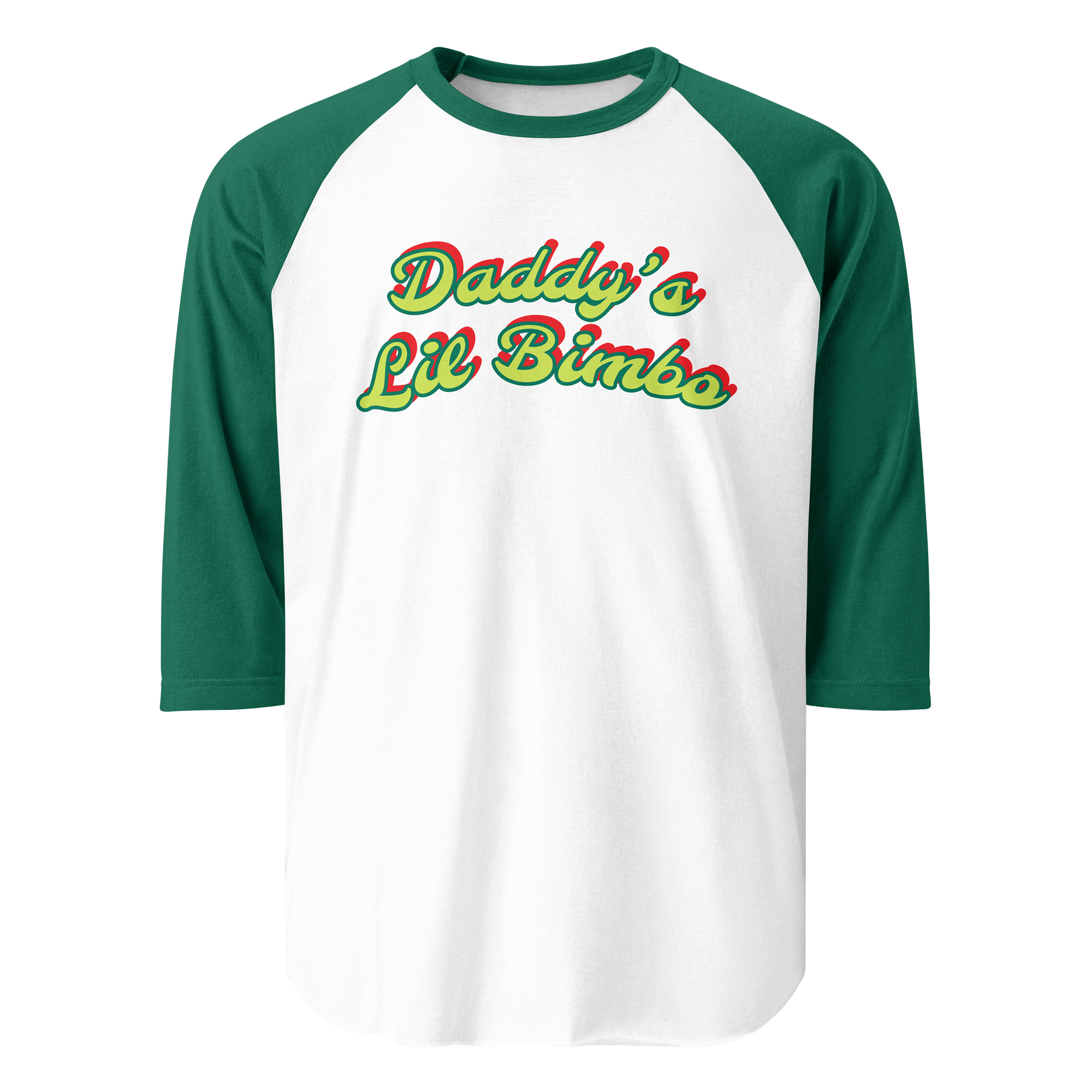 Daddy’s Lil Bimbo Tee - Dank Ivy Green Variant product image (1)
