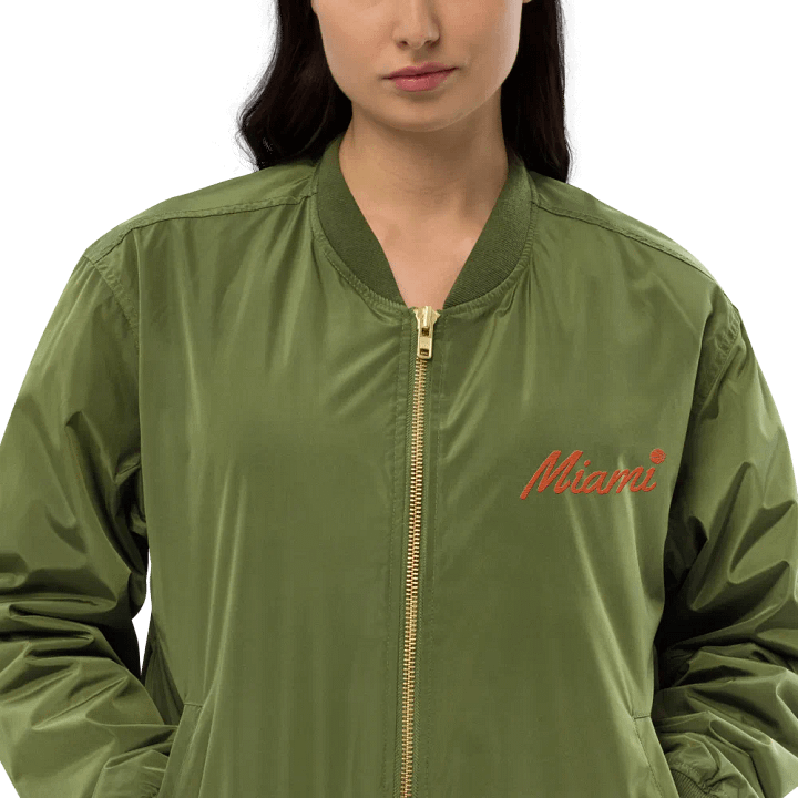 Threadfast Apparel Premium Bomber Jacket - Font Style (8) product image (2)