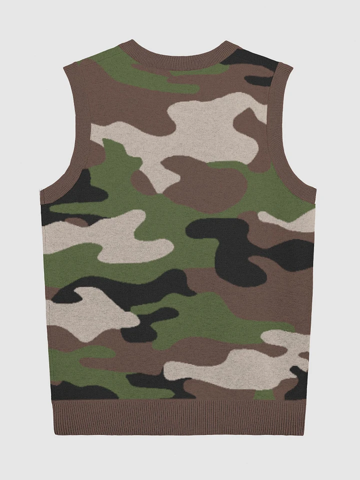 CULT CAMO KNITTED VEST product image (3)