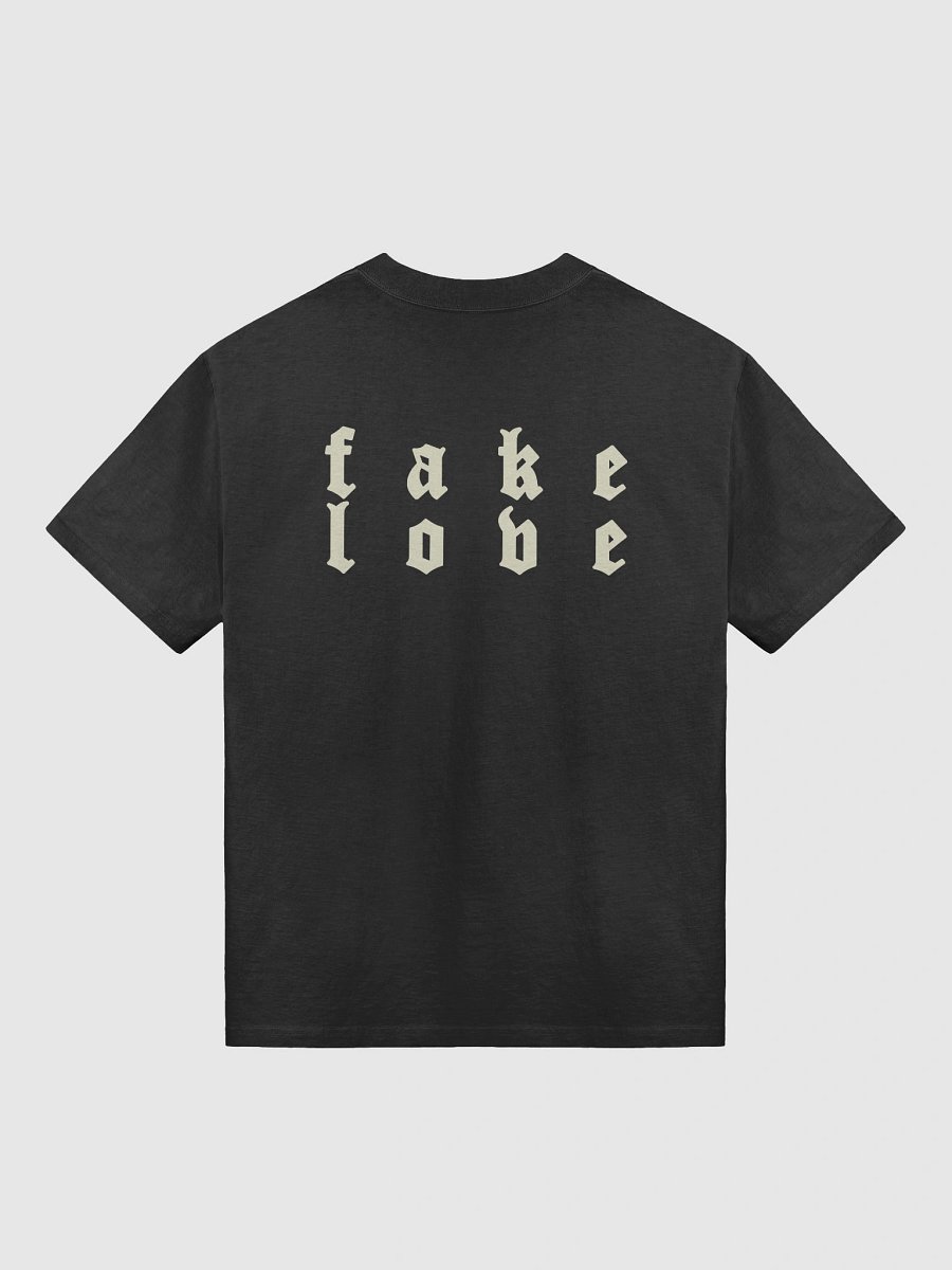 Fake Love Faded Oversized Tee product image (2)