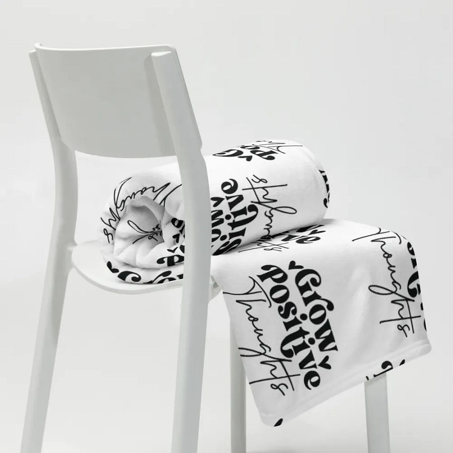 Grow Positive Thoughts Blanket product image (8)