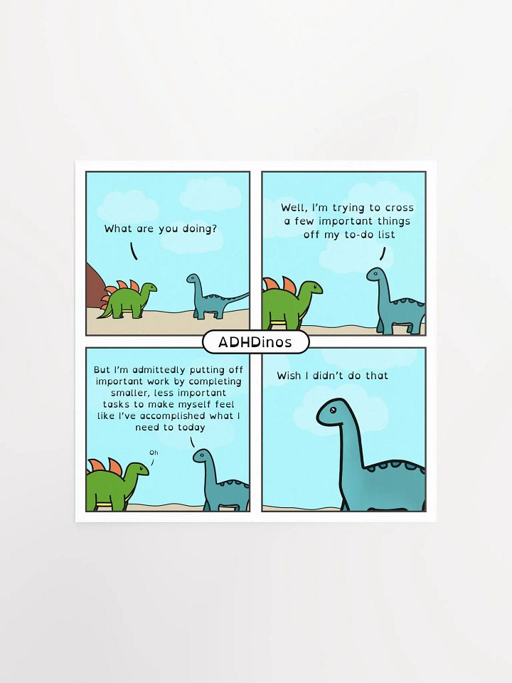 Comic #1 - Poster Print product image (1)