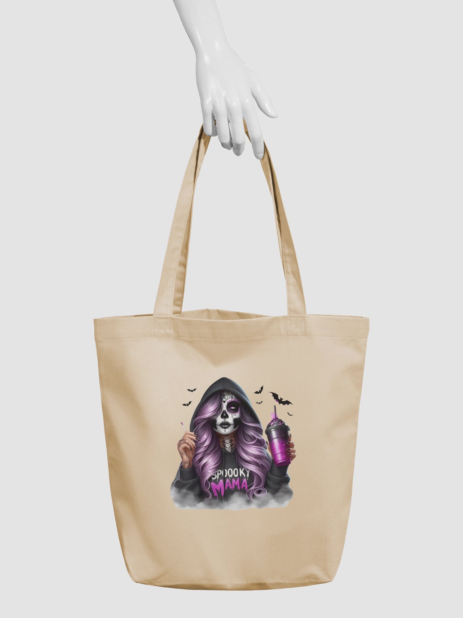 Spooky Mama Organic Tote Bag product image (3)