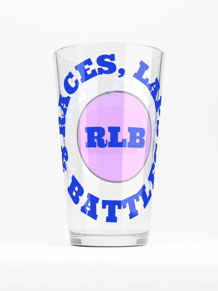 Races, Laps & Battles Pint Glass product image (2)