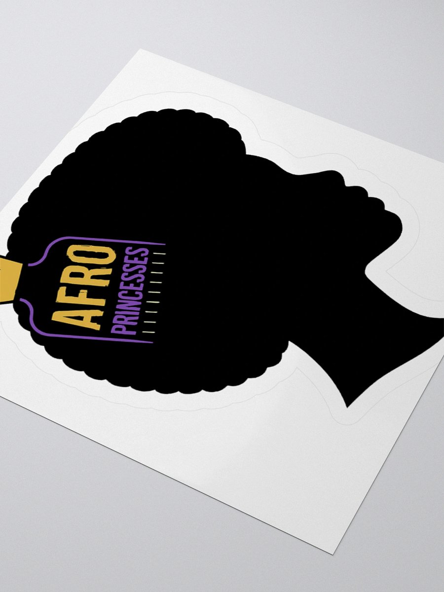 3 x 3 Afro Princesses Stickers product image (3)