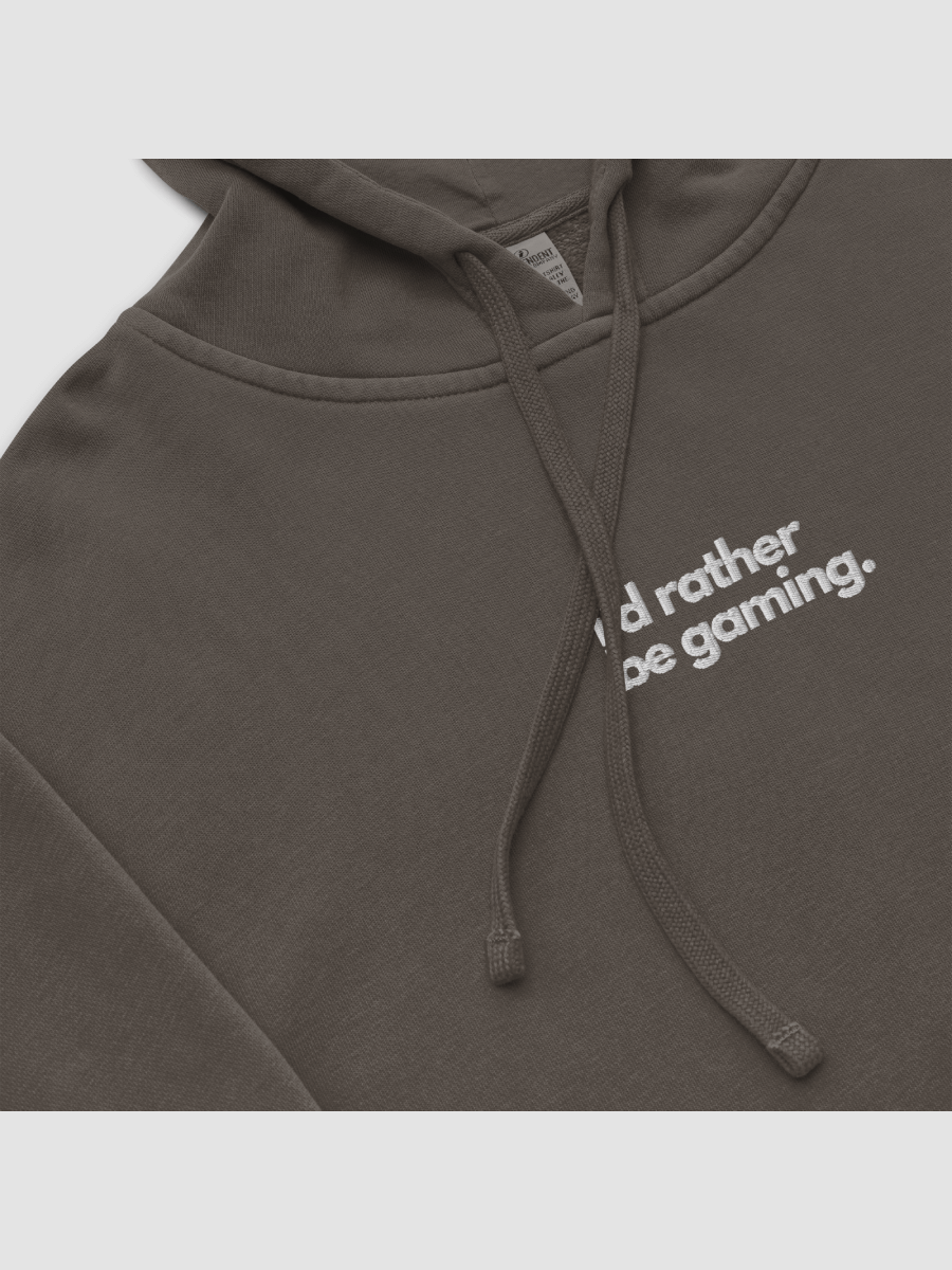 I'd Rather Be Gaming Super Soft High Quality Hoodie product image (3)