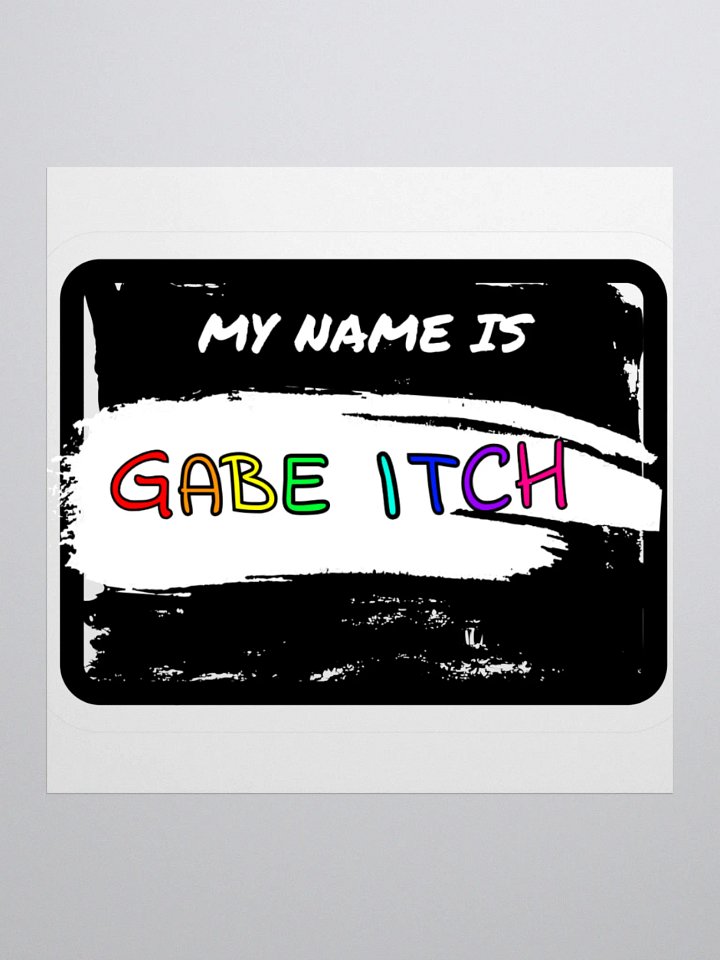 Hello My Name Is... Sticker product image (1)