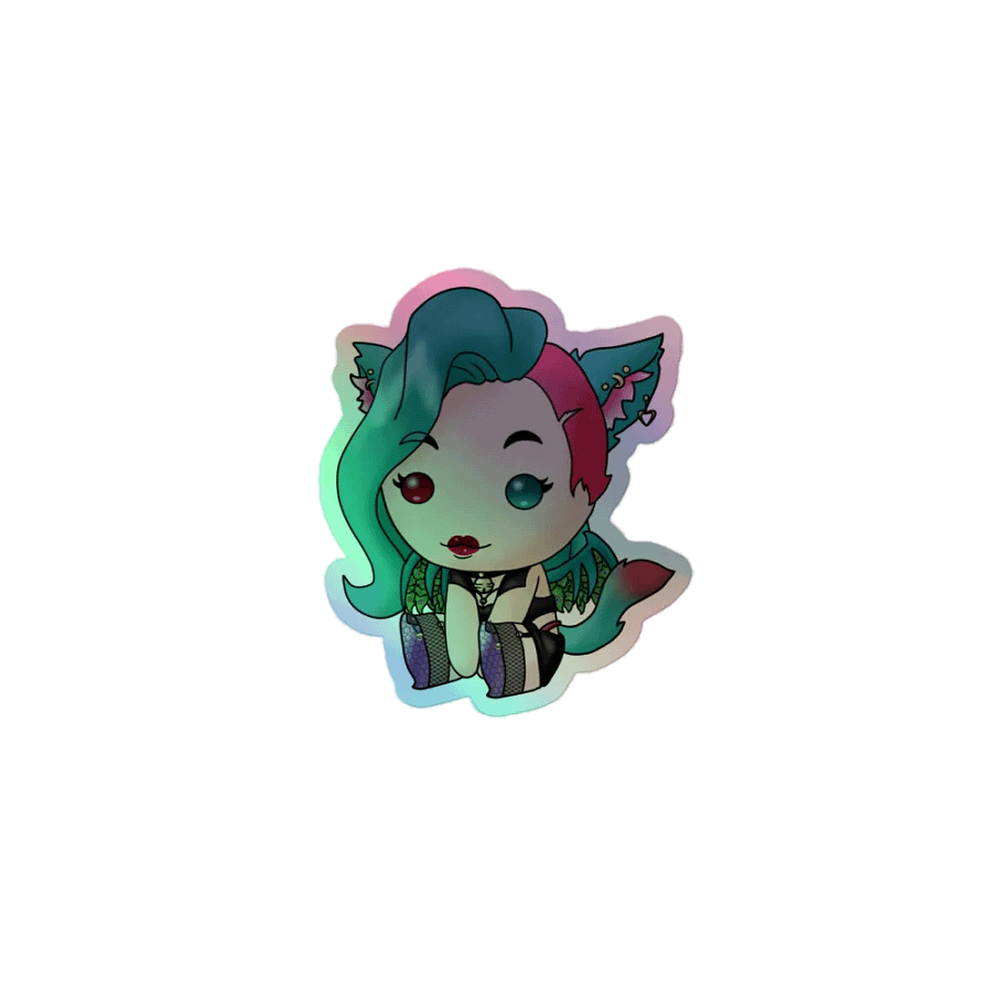 Plushie Jemini Holo Sticker product image (1)