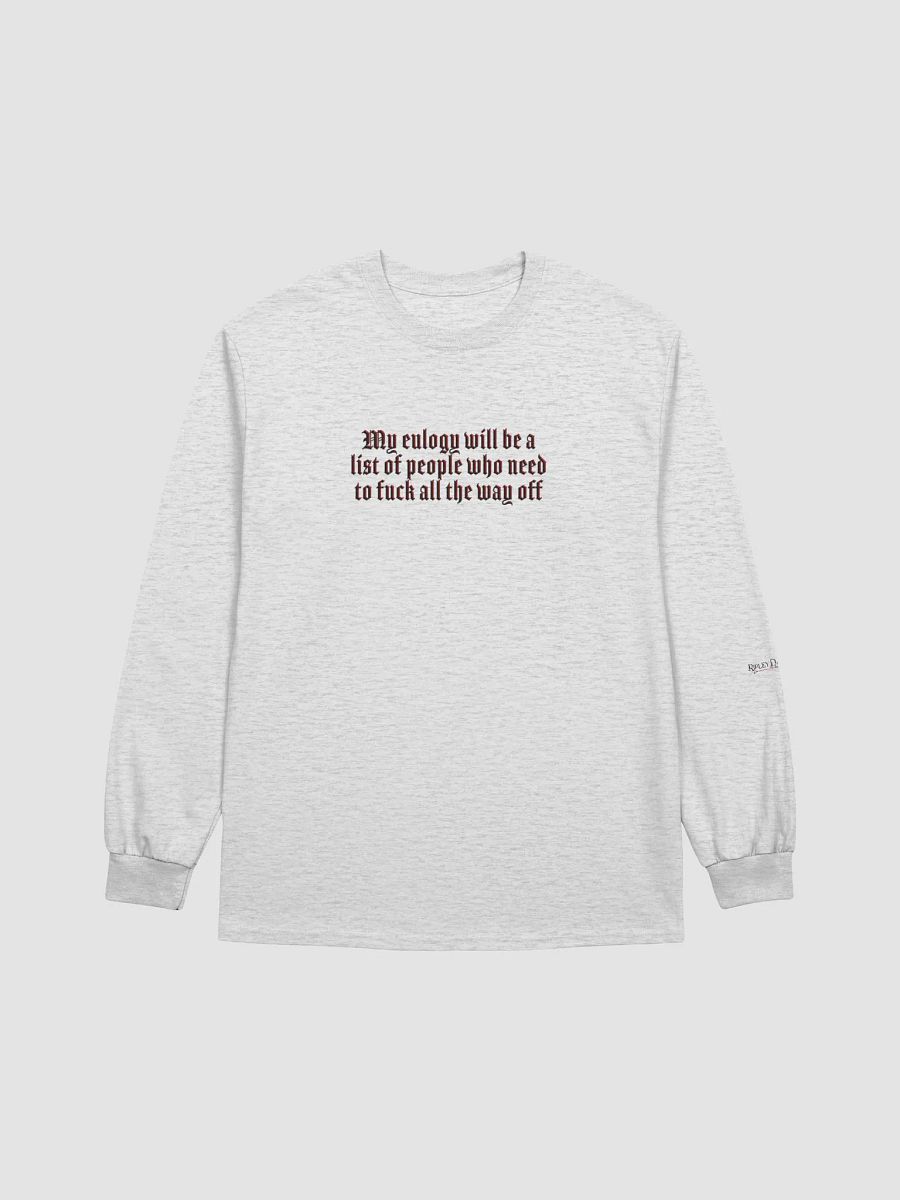 Eulogy - Long Sleeve Tee product image (1)