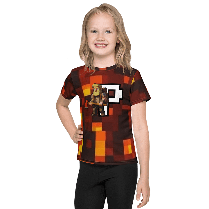 Patient PixelZ Kids T-Shirt (Pixel Embers) product image (1)