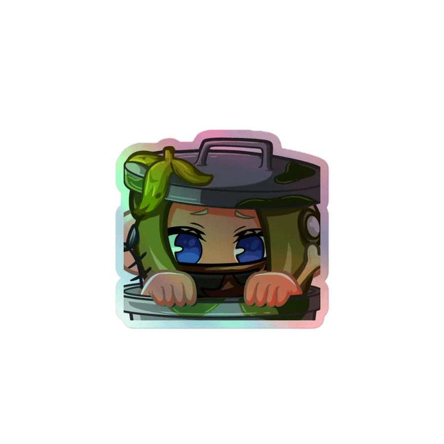 Cute Peekaboo TGSR Holographic Sticker Set product image (1)