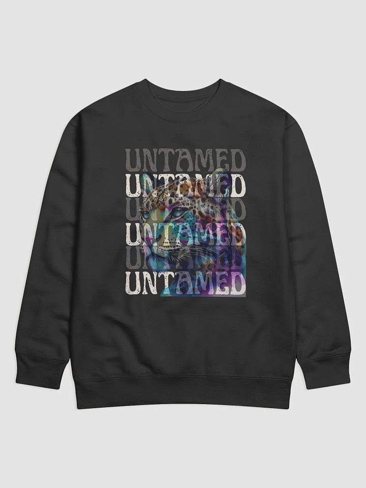 Untamed Leopard Front Graphic Sweatshirt product image (1)