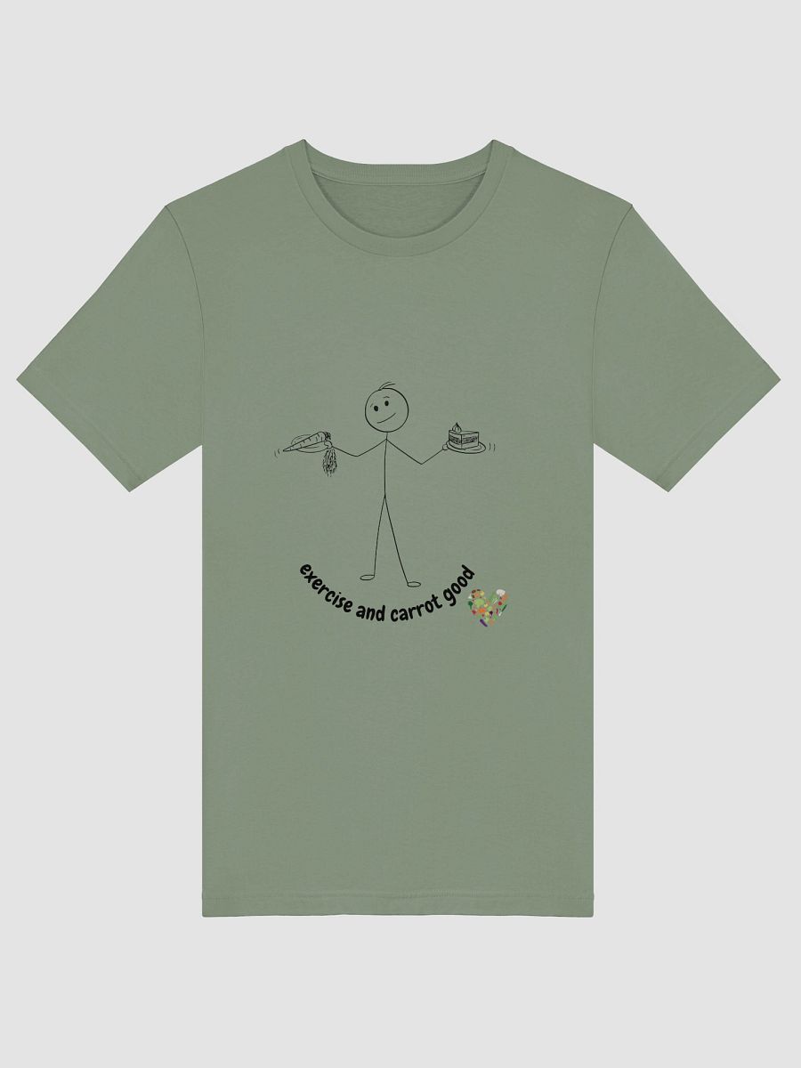 Exercise and Carrot Good Supersoft T-Shirt product image (5)