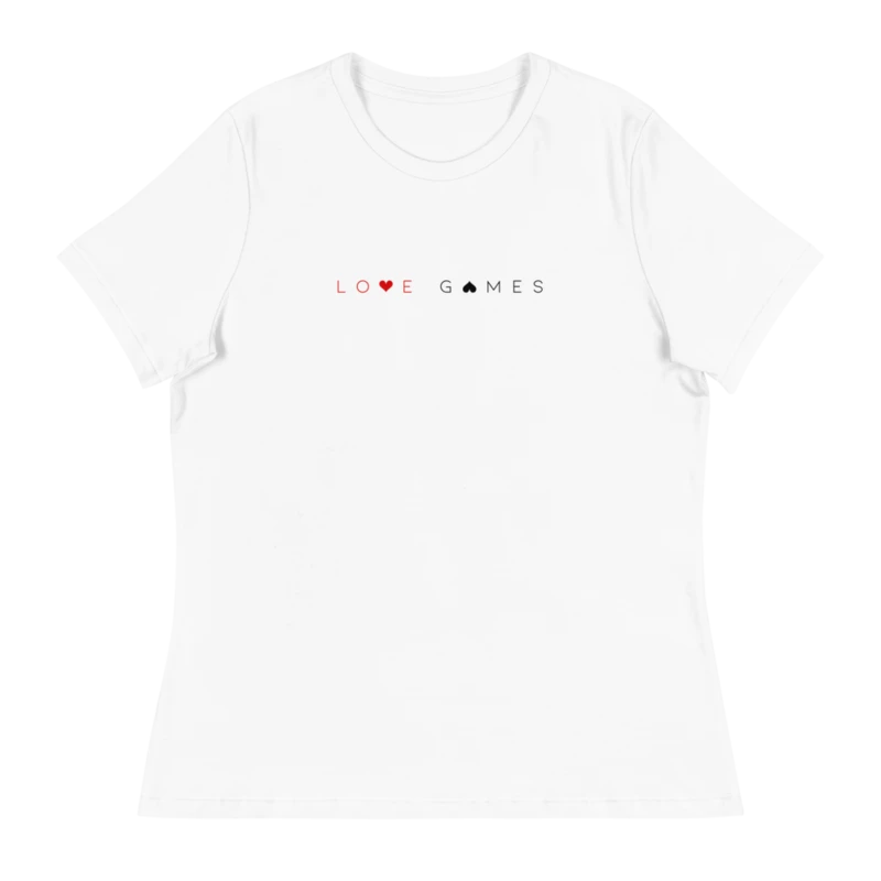 Love Games Women's Tee - White product image (1)