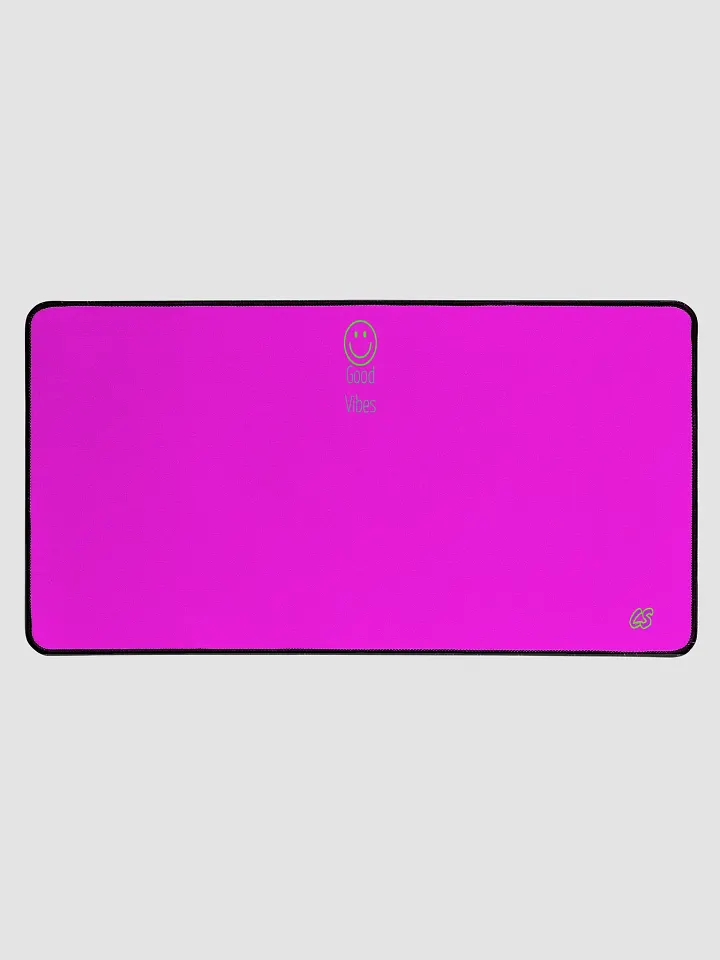 CS Smiley Good Vibes 15.5" x 31.5" Desk Mat product image (1)
