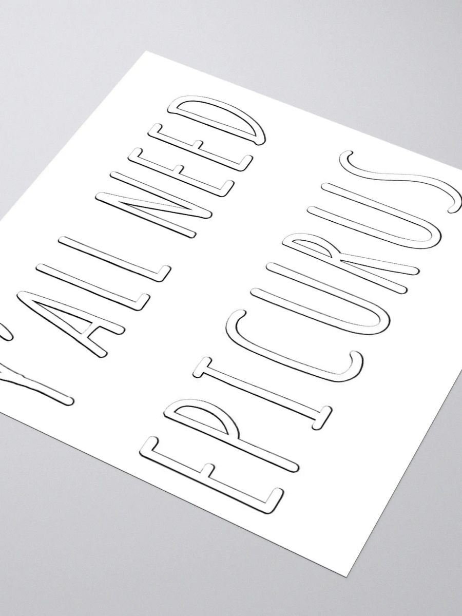 Y'all Need Epicurus (Sticker) product image (2)