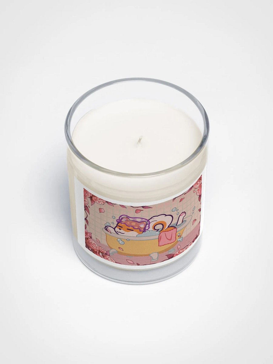 Bath Time Shiba Soy Wax Candle product image (3)