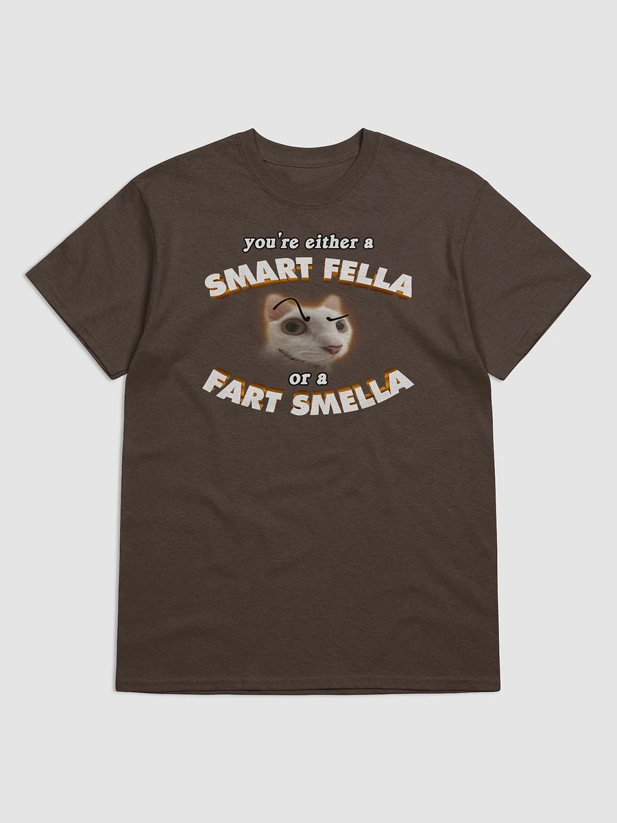 You're either a smart fella or a fart smella T-shirt product image (1)