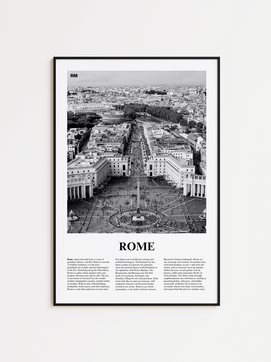 Rome 03 Newspaper Poster product image (1)