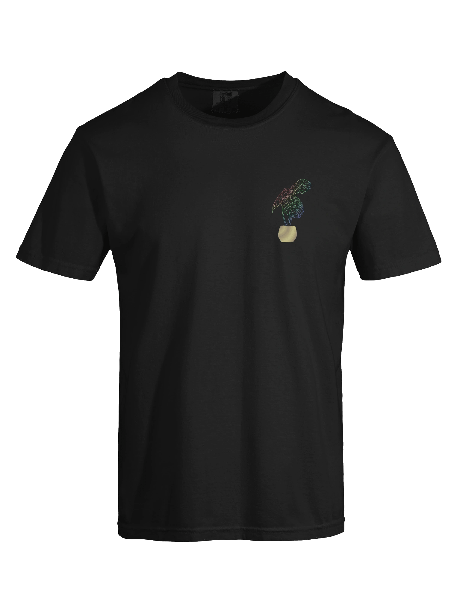 Small Rainbow Monstera T-Shirt product image (7)