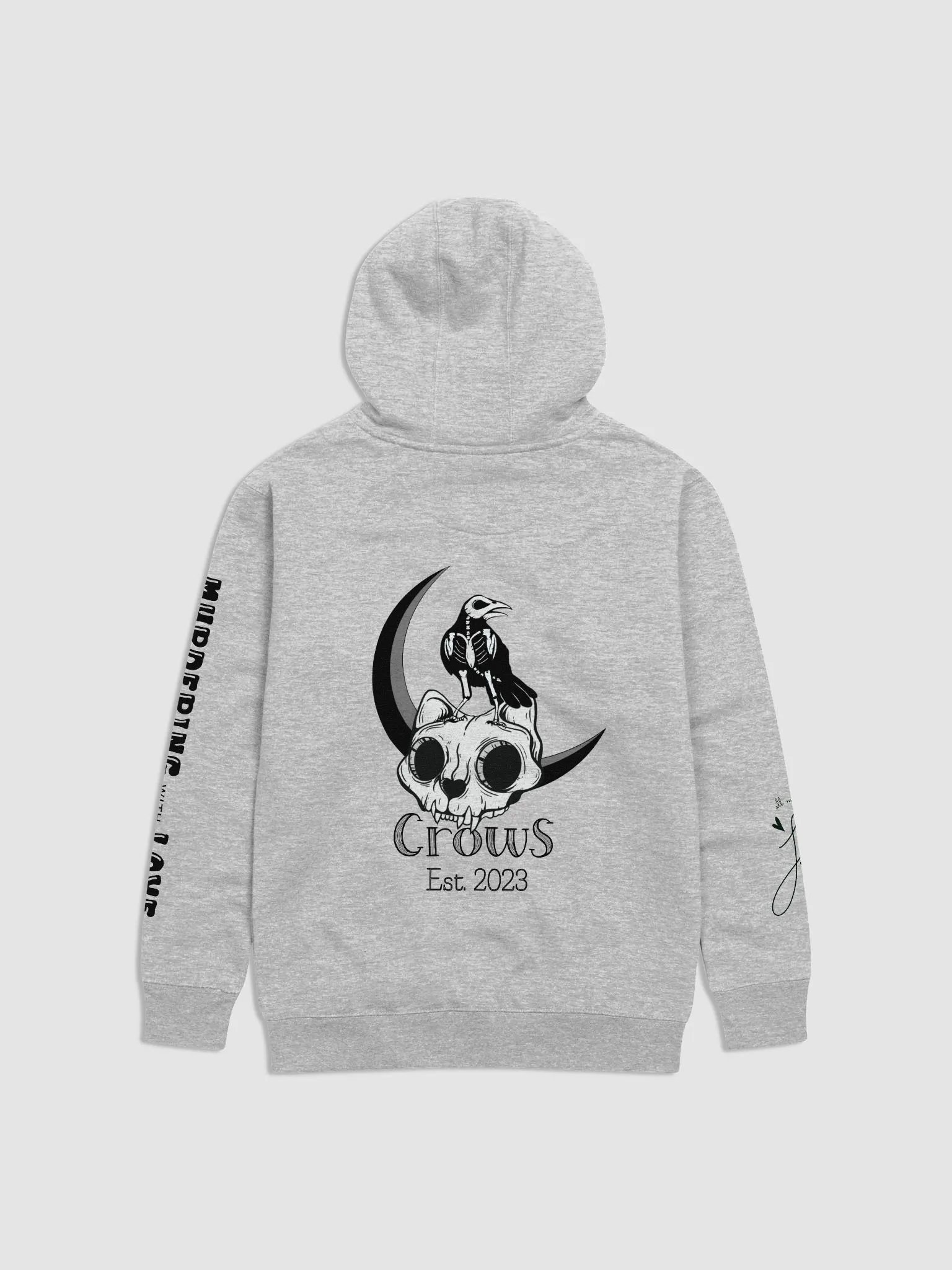 Back Logo Crows Hoodie (Black Detail; Signed) product image (2)