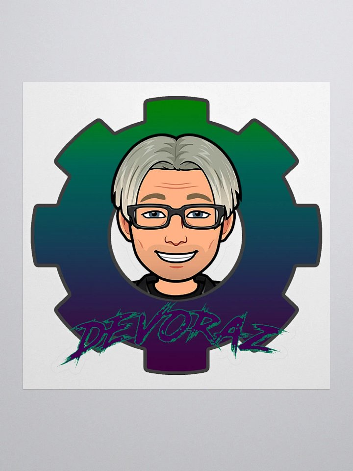 Devoraz Logo Sticker product image (3)