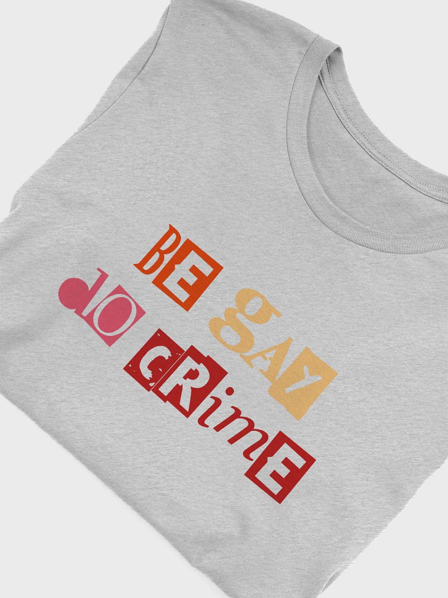 be gay do crime (lesbian) t-shirt product image (5)