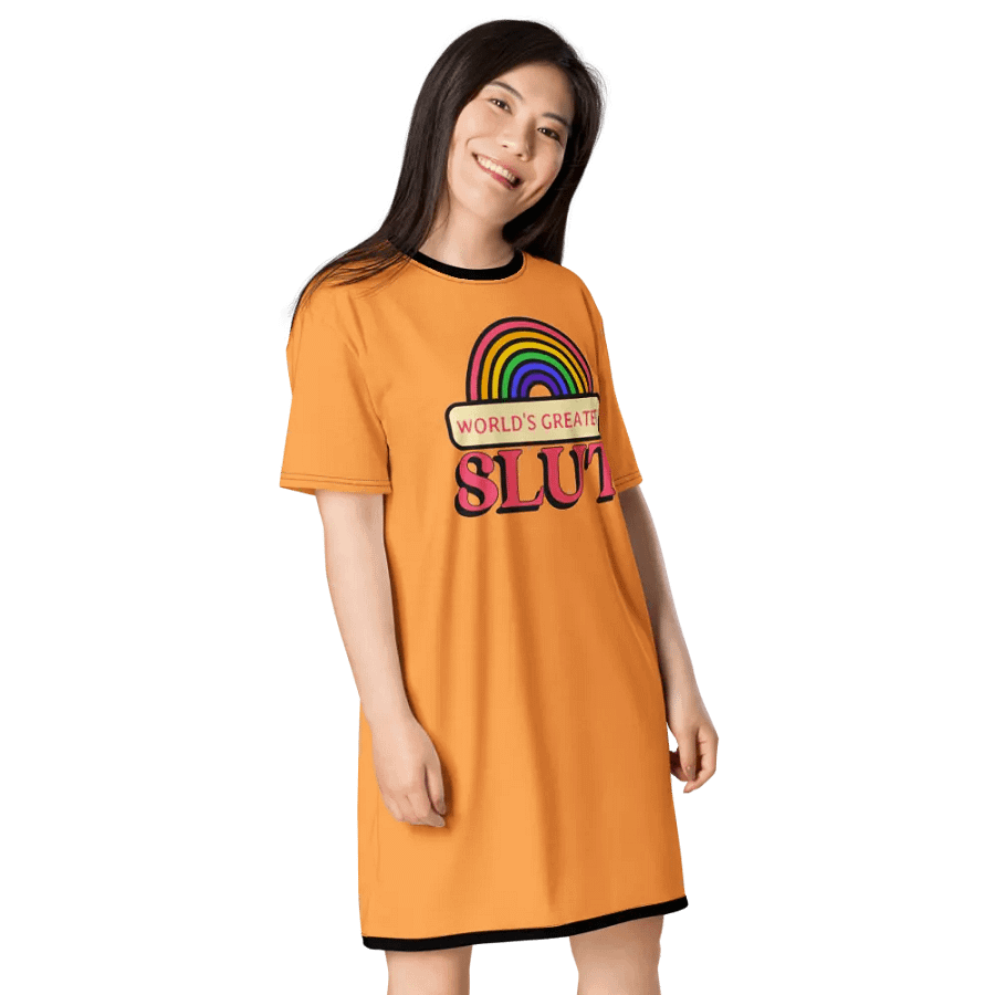 World's Greatest Slut t-shirt dress product image (3)