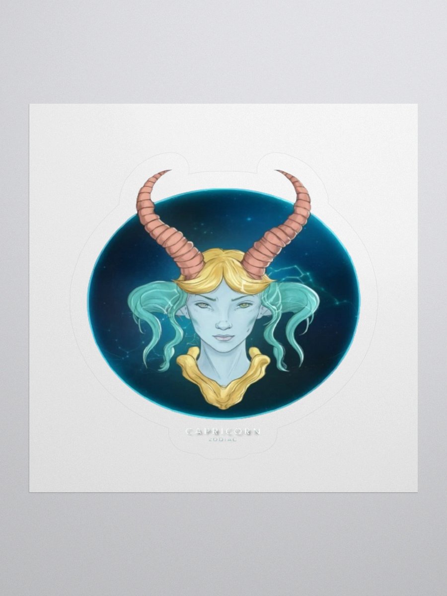 Capricorn Kiss-Cut Sticker product image (3)