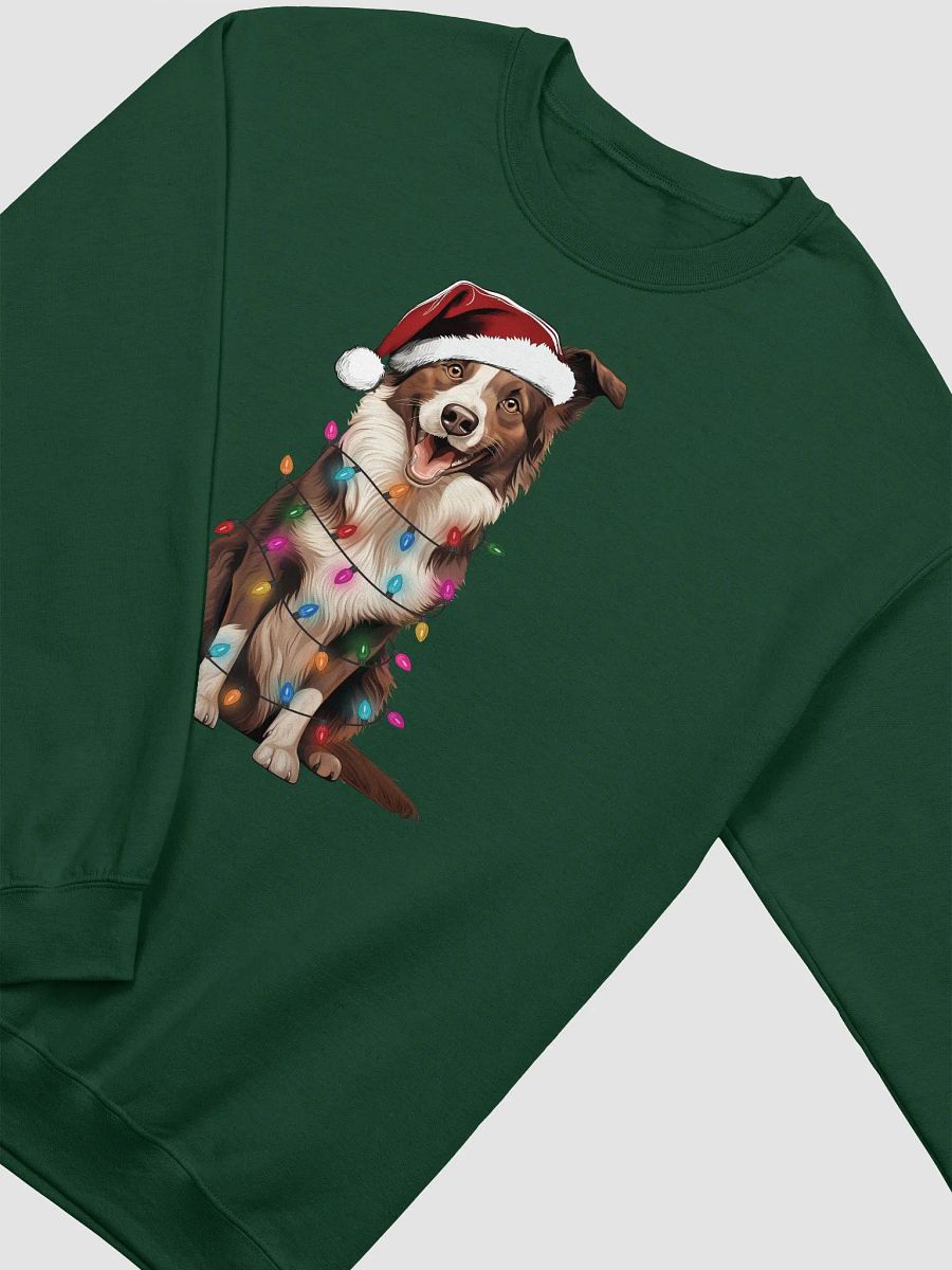 Funny Border Collie(Brown) Christmas Sweatshirt for Border Collie Paw-rents product image (9)