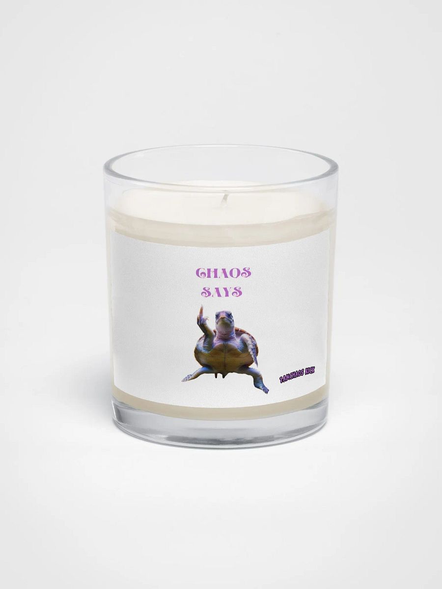 Chaos Says Soy Wax Candle product image (1)