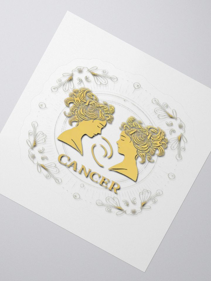 Cancer Zodiac Kiss-Cut Sticker product image (5)