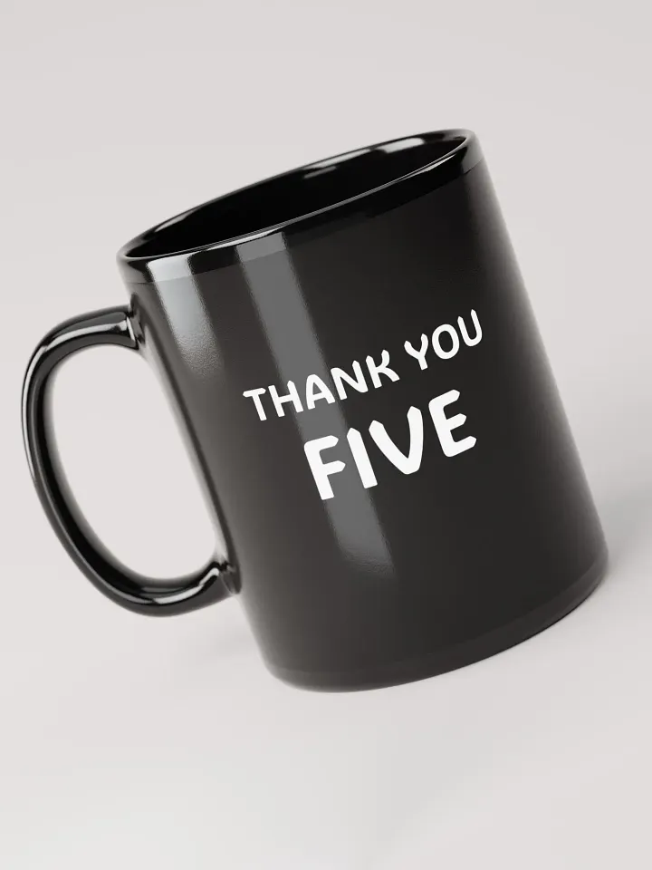Thank You Five Mug product image (1)