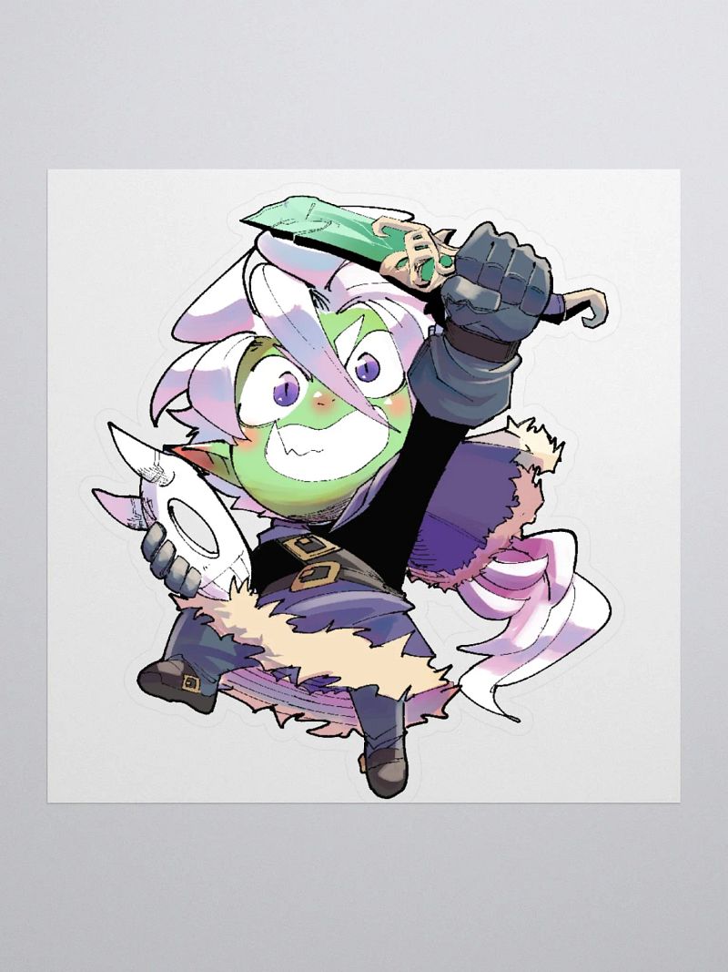 Chibi Nog Sticker