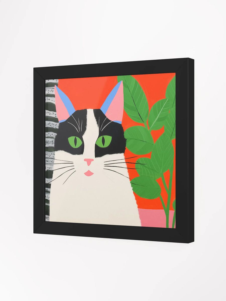 Vibrant Cat's Whiskers Framed Poster product image (13)