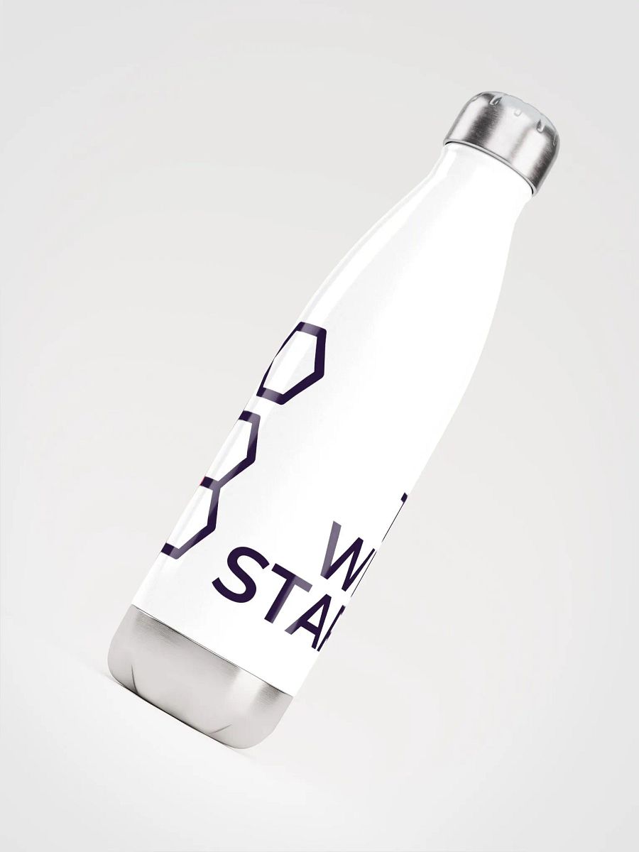 Stainless Steel Water Bottle White product image (4)