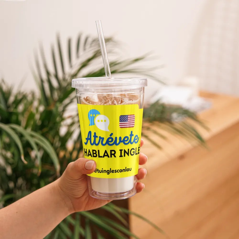 Atrévete a hablar inglés! | Tumbler: Embrace Bilingual Vibes! product image (11)