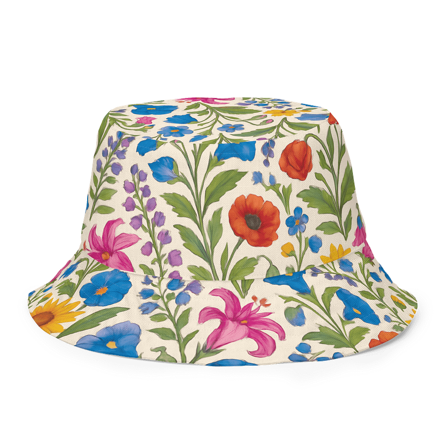 Medieval Floral Reversible Bucket Hat for Women product image (8)